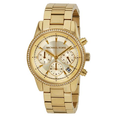 gold watch michael kors macys|Michael Kors ladies watches.